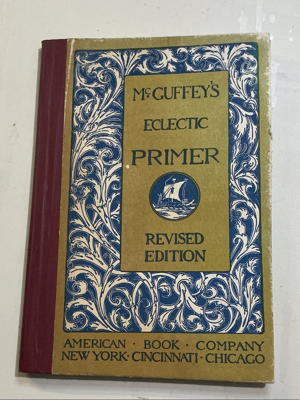 Eclectic Primer - Maroon and Gold Hardcover